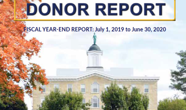 donor report 21