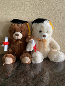 Commencement stuffed bears